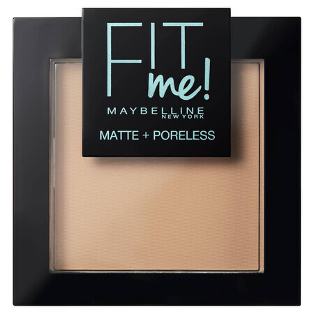 Maybelline Fit Me ! Matte and Poreless, poudre matifiante, No. 120, Classic Ivory, 9 g