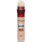 Maybelline Instant Eraser, corector multifuncțional, 04 Honey, 6.8 ml