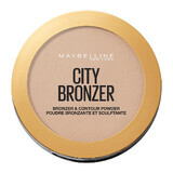 Maybelline City Bronzer, pudră bronzantă pentru față, 250 Medium Warm, 8 g