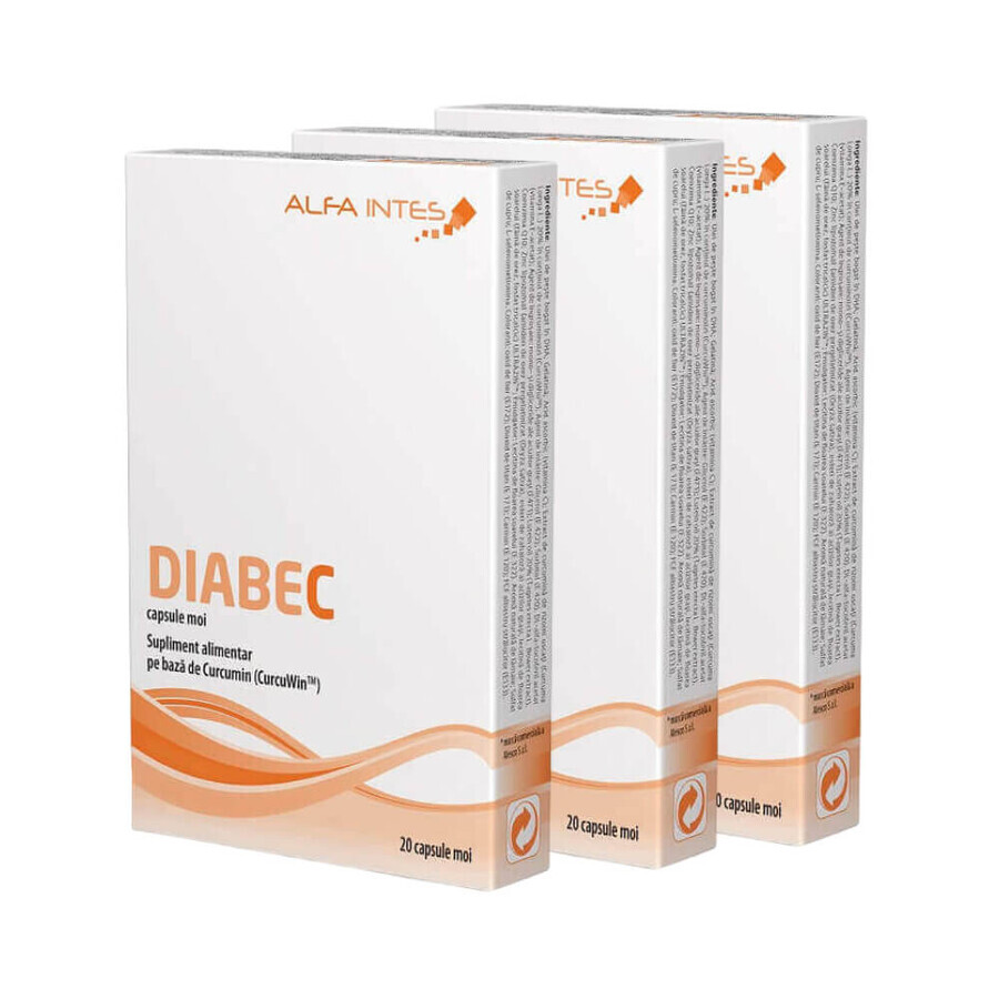 Diabec, 3x20 softgels, Alfa Intes