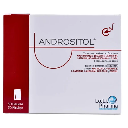 Andrositol, 2 x 30 plicuri, Lo Li Pharma