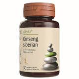 Siberian ginseng, 30 vegetable capsules, Alevia