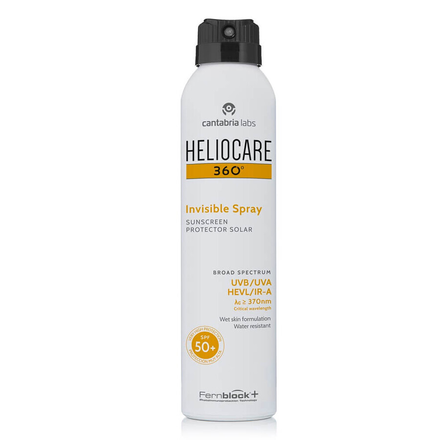 Spray corporal con protección solar SPF 50+ Heliocare 360°, 200 ml, Cantabria Labs