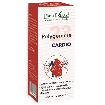 Polygemma 23 Cardio, 50 ml, Extracto vegetal