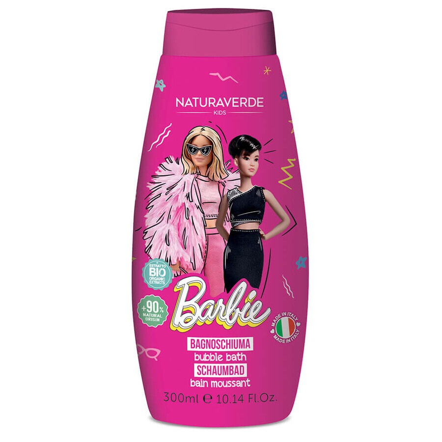 Espuma de baño Barbie, 300 ml, Naturaverde kids