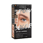 Semipermanente wenkbrauwkleurset, tint 6.0 Lichtbruin, Loreal