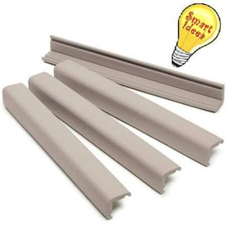 Self-adhesive soft edge protectors, 4x46cm, Prince Lionheart