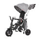 Triciclo ultraplegable para ni&#241;os Nova Rubber, Gris, Qplay