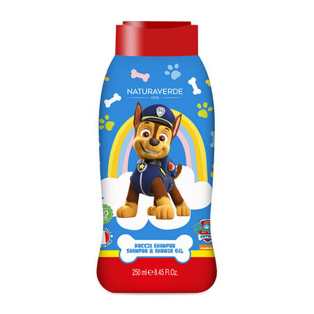 Champú y gel de ducha Paw Patrol, 250 ml, Naturaverde