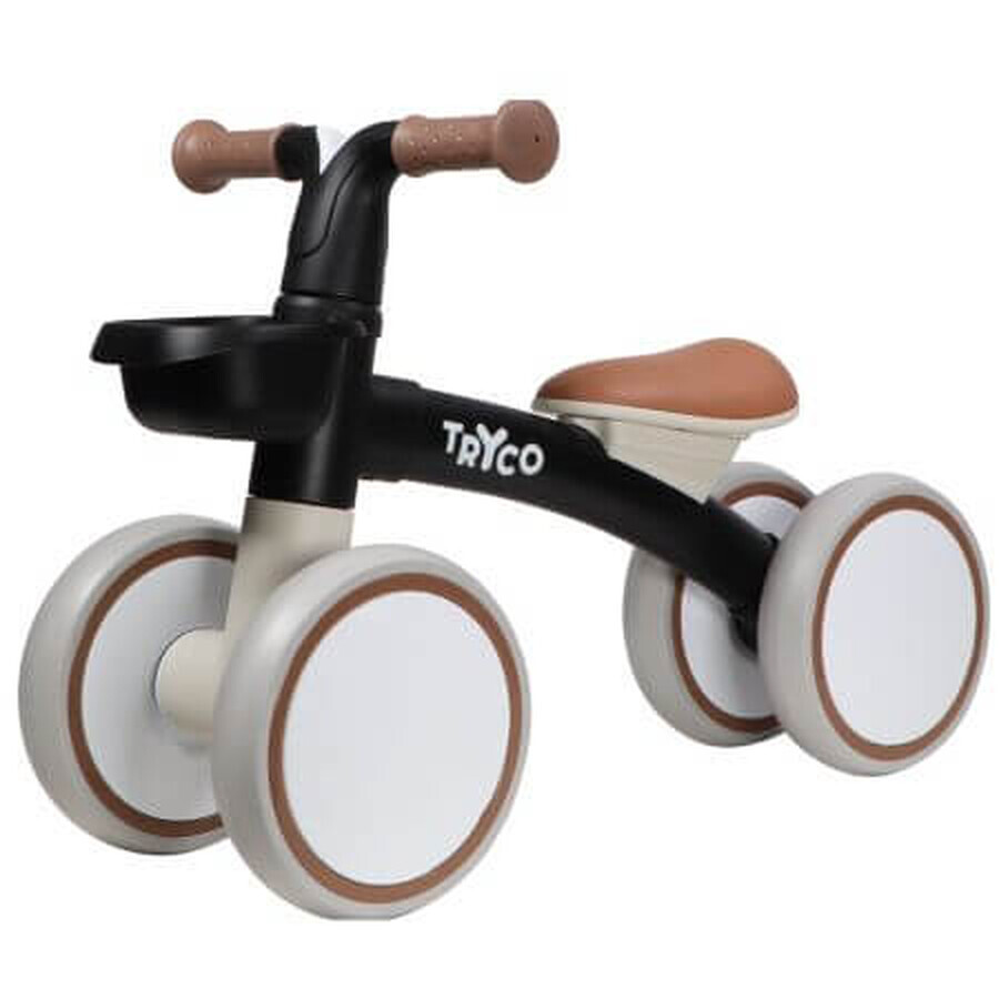 Erstes Balance-Bike Luna, Schwarz, Tryco