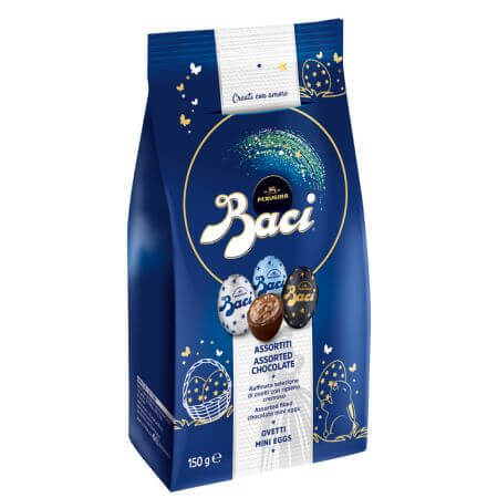 Assortierte Mini-Schokoladeneier, 150 g, Baci