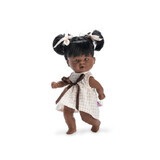 Muñeca afro con coleta, +3 años, 20 cm, Asivil