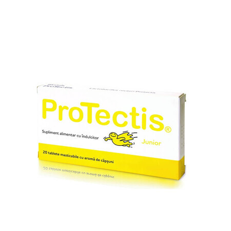 Protectis Junior cu aromă de căpșuni, 20 comprimate, BioGaia