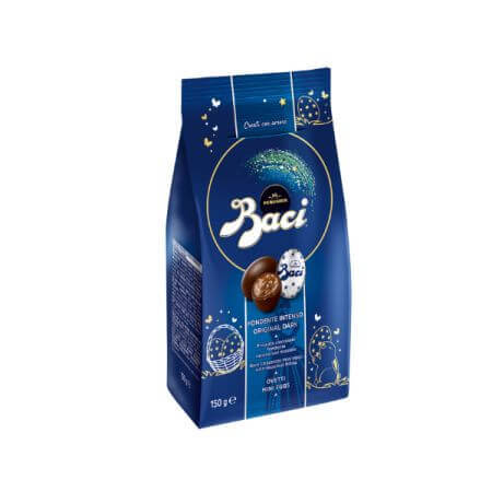 Mini huevos de chocolate negro, 150 g, Baci