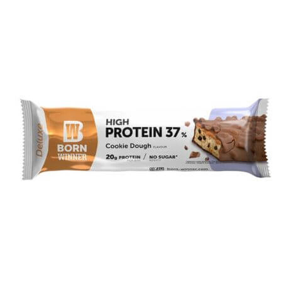 Deluxe cookie dough protein bar, 55 g, Born Winner