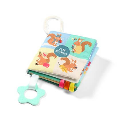 Libro sensorial Estaciones, +0 meses, Babyono