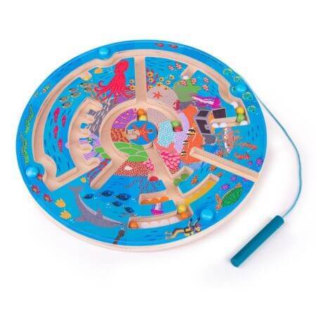 Puzzle Laberinto Océano, +3 años, Big Jigs