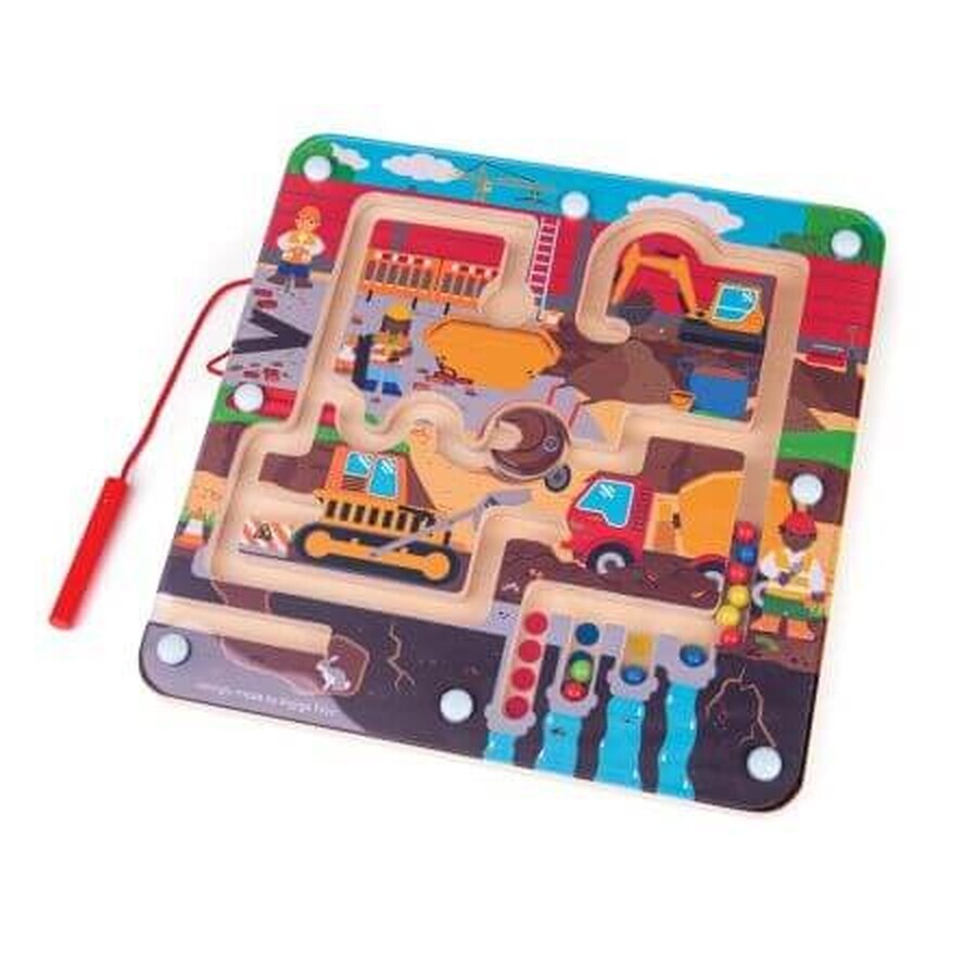 Puzzle labirint Pe santier, + 3 ani, Big Jigs