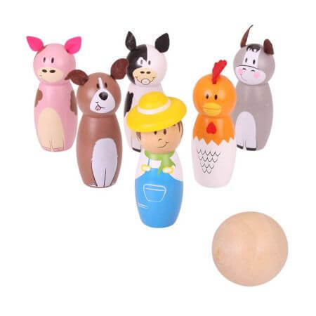 Set de muñecas Farm Animals, +2 años, Big Jigs