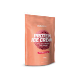 Protein ice cream with strawberry flavour, 500 grams, BioTech USA