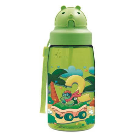 Envase Tritan Oby, Funny Cars, 450 ml, Laken