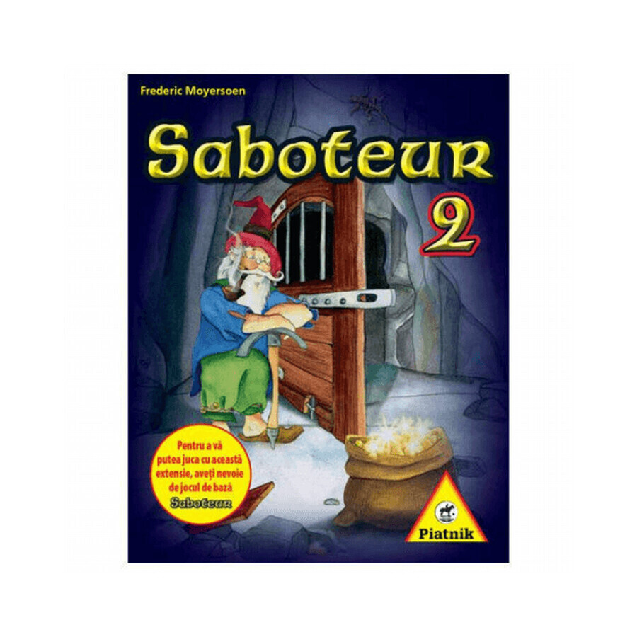 Juego de mesa Saboteur 2, 8+ años, Piatnik