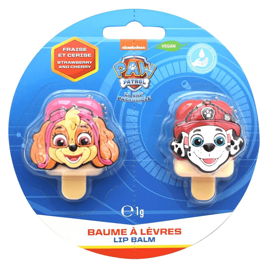 Balsam de buze pentru copii Paw Patrol, 1 g, Take Care