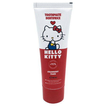 Pasta de dientes para niños Hello Kitty, +6 años, 50 ml, Cuídate