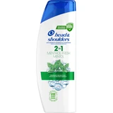 head&shoulders Shampoo 2 in 1 Menthol Fresh, 400 ml