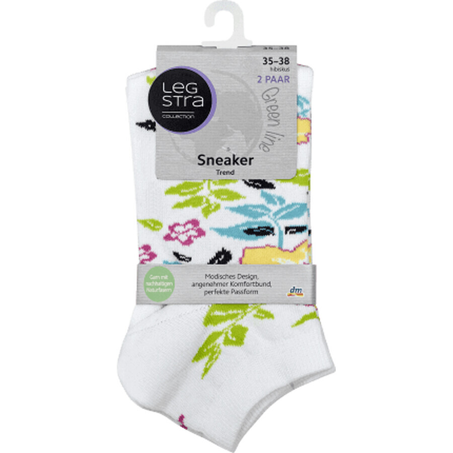 Legstra Sport chaussettes hibiscus 35-38, 1 pièce