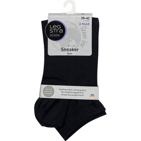 Legstra Sport Socken schwarz Größe 39-42, 1 Stück