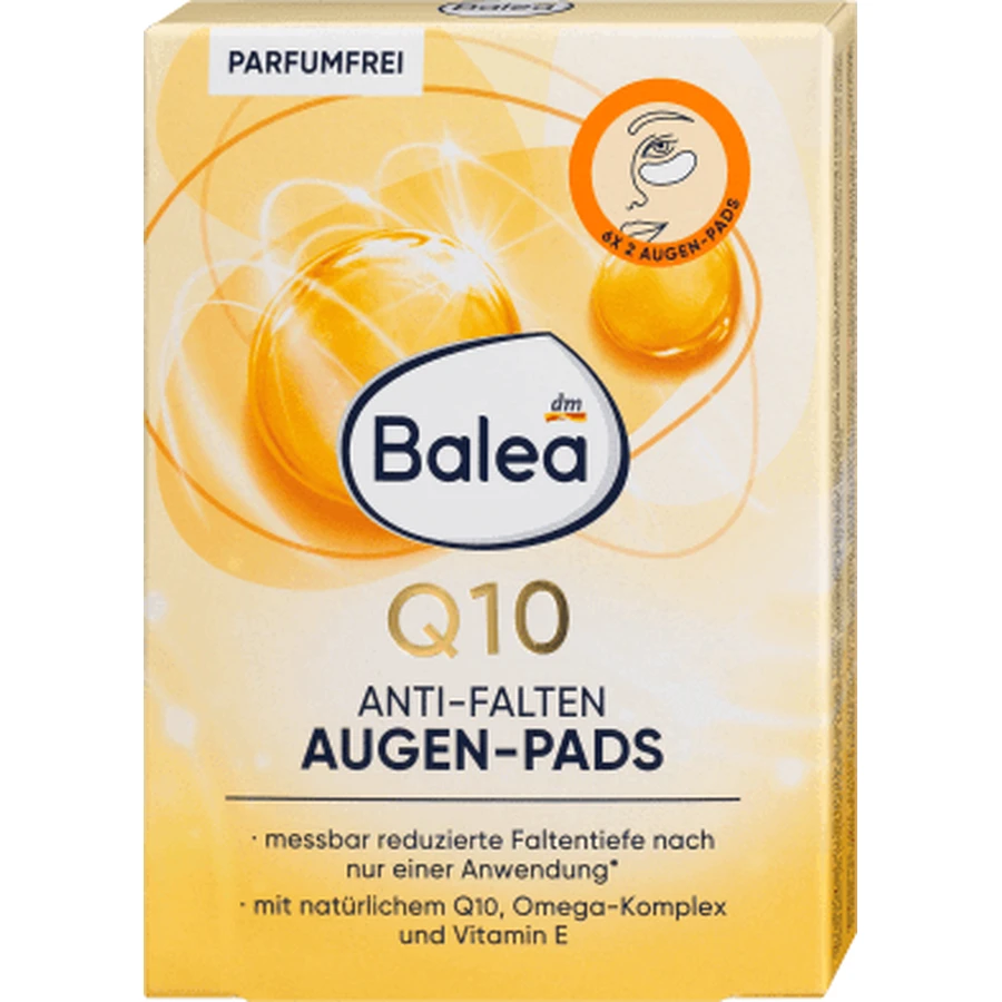 Balea Pastiglie occhi antirughe Q10, 12 pz.