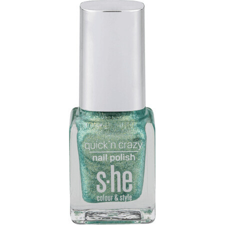 She colour&amp;style Quick'n crazy smalto 323/801, 6 ml