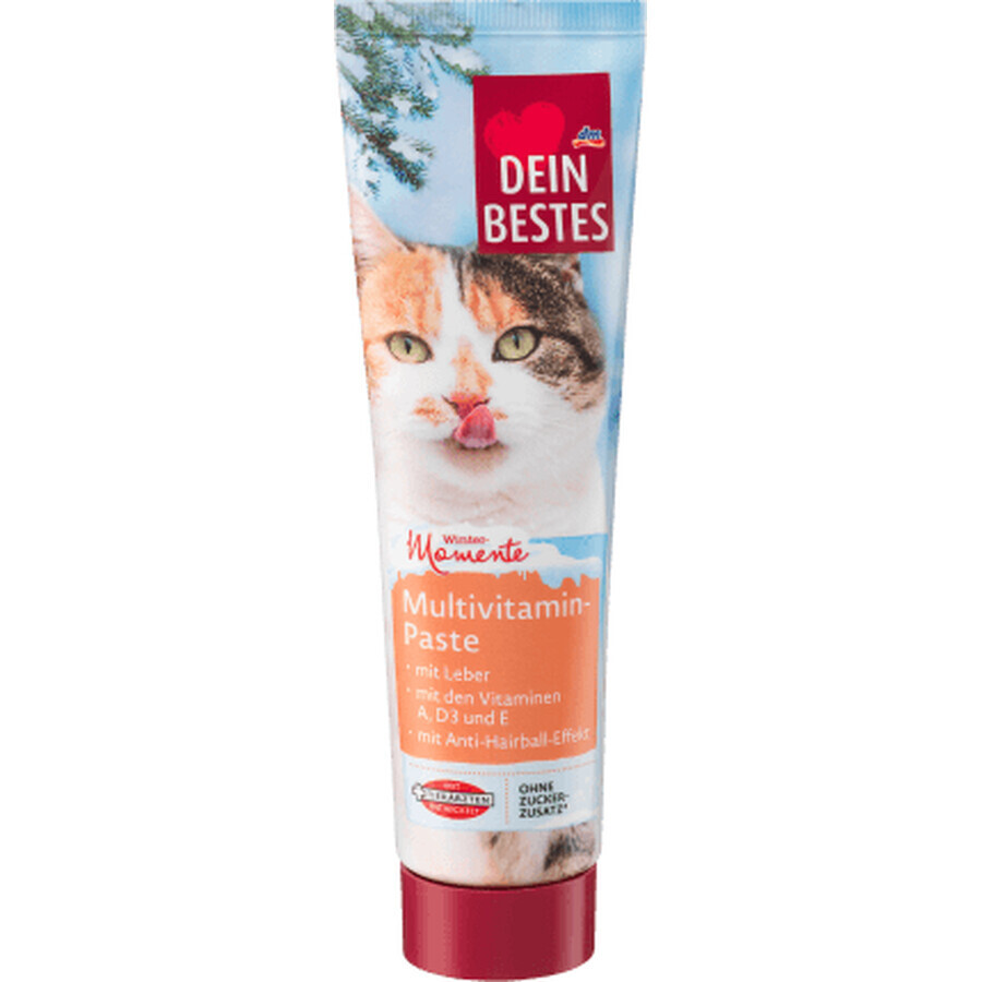 Dein Bestes Katzensnackpaste mit Multivitaminen, 100 g