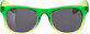 Sundance Gafas de sol para ni&#241;os verdes con lentes de colores, 1 ud.