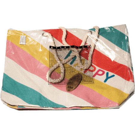 Bolsa de playa Koopman Rainbow 54hx39 cm, 1ud