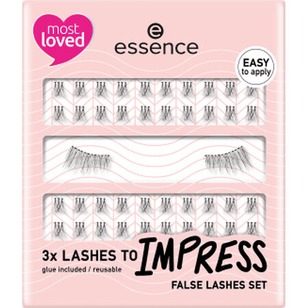 Juego de pestañas postizas Essence Lash To Impress, 41 g