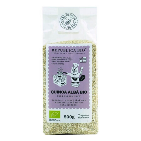 Quinoa Alba Bio, 500 g, Republica Bio