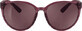 Gafas de sol Sundance para adulto, montura completa violeta transl&#250;cida, 1 ud