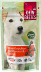 Dein Bestes Hundefutter mit Karotte und Spinat, Miniknochen, 60 g