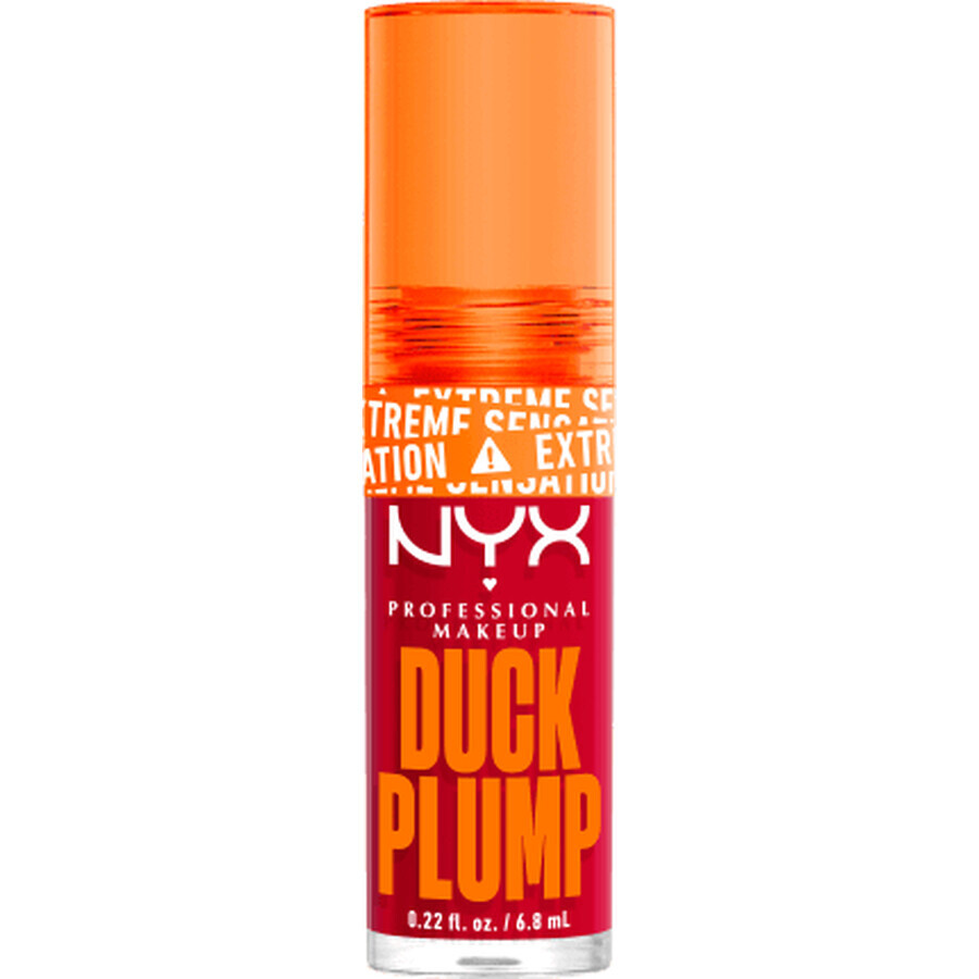 Nyx Professional MakeUp Brillo de labios Duck Plump 14 Hall of Flame, 6,8 ml