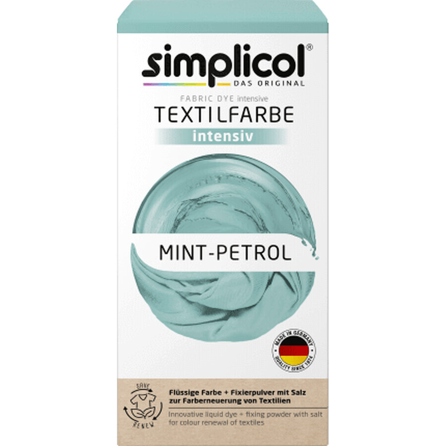 Simplicol Pintura textil intensiva menta, 550 g