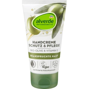Alverde Naturkosmetik Krem do rąk z organiczną oliwką i wit. E, 75 ml
