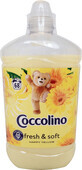 Coccolino Acondicionador de ropa Happy Yellow 68 lavados, 1,7 l