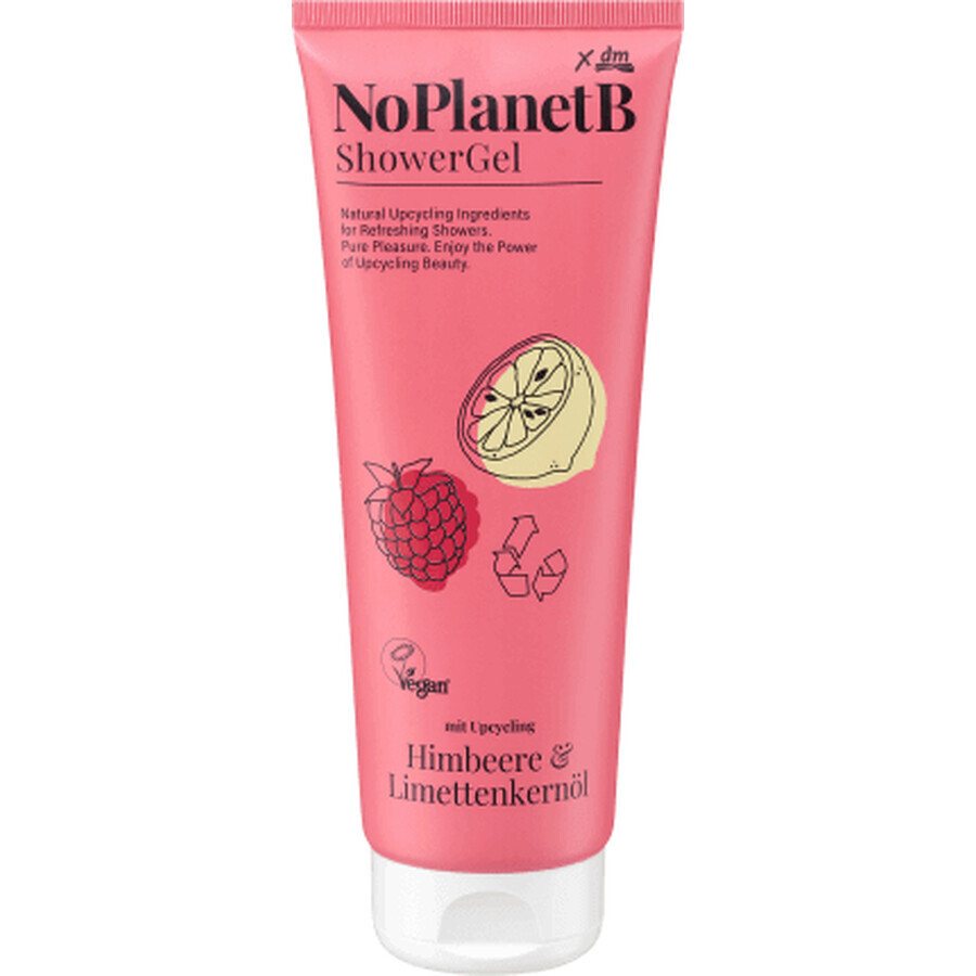 No Planet B Gel douche au citron vert et à la framboise, 250 ml