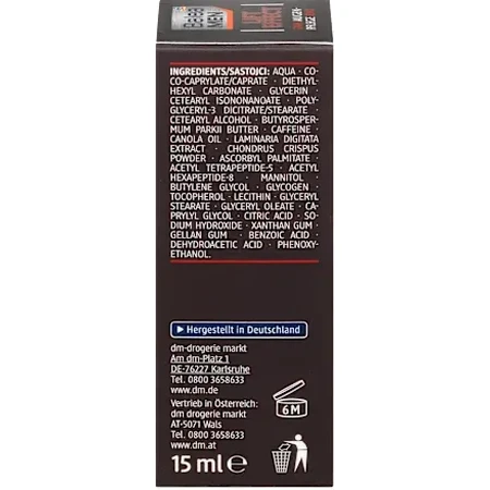 Balea MEN Crema de ojos Lift Effect 24h 3 en 1, 15 ml