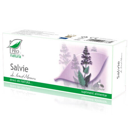 Salie, 30 capsules, Pro Natura