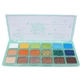 Palette di ombretti, Ushas, ombretti glitterati, 18 colori