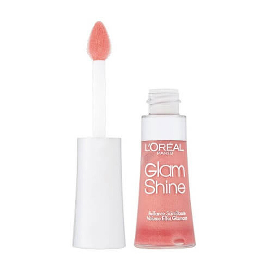 Brillant à lèvres, Loreal, Glam Shine Fresh, 403 Magnetic Rose Glow