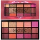 Paleta de sombras de ojos, Technic, Hot Love, 15 colores